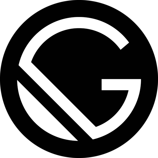 Black and White Gatsby Icon